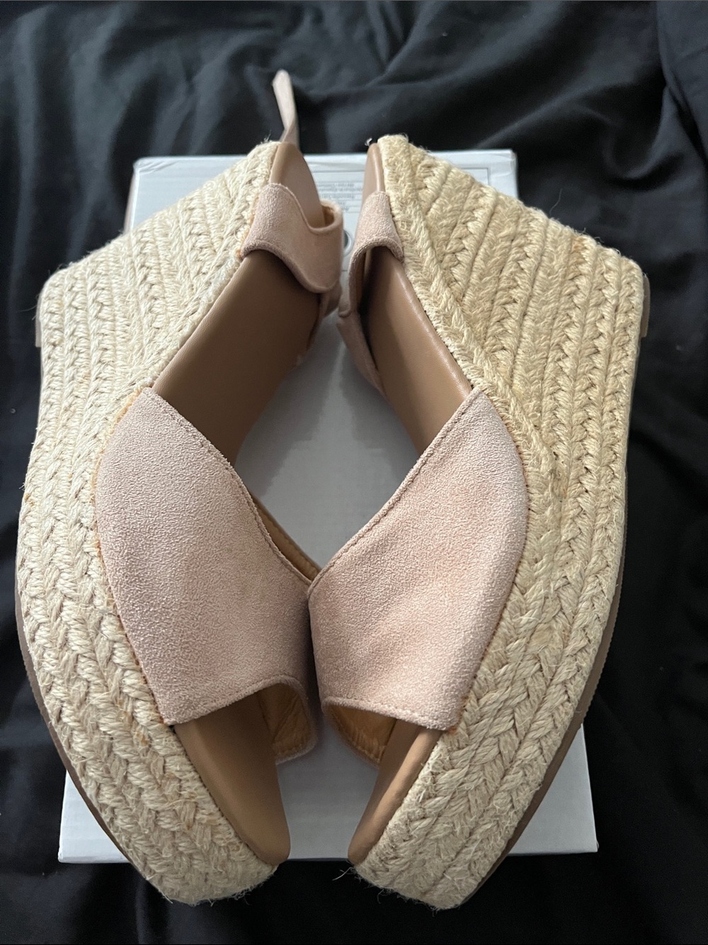Women’s Espadrille Wedge Sandals in khaki - Picture 5 of 5